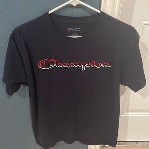 Mens small black champion shirt